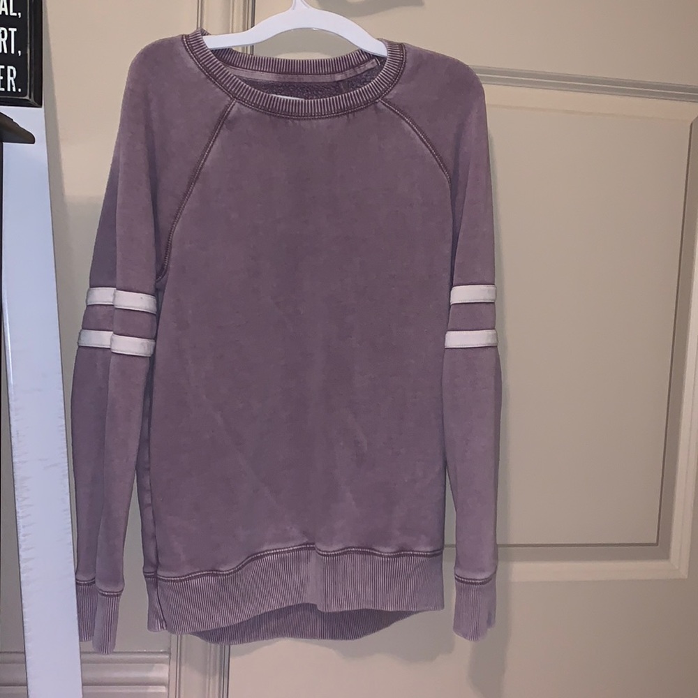 Fleece inside, Mauve, AE crewneck, size XS